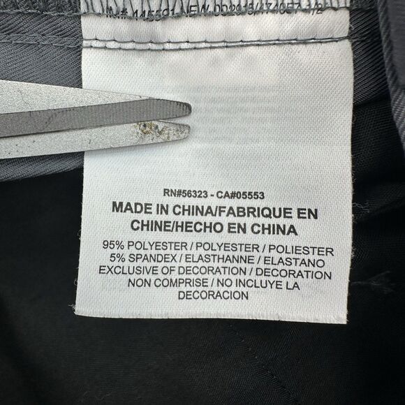 Nike Golf Pants Mens 34x32 Gray Tour Performance Dri-Fit Straight 639779 STAINS - Picture 6 of 16